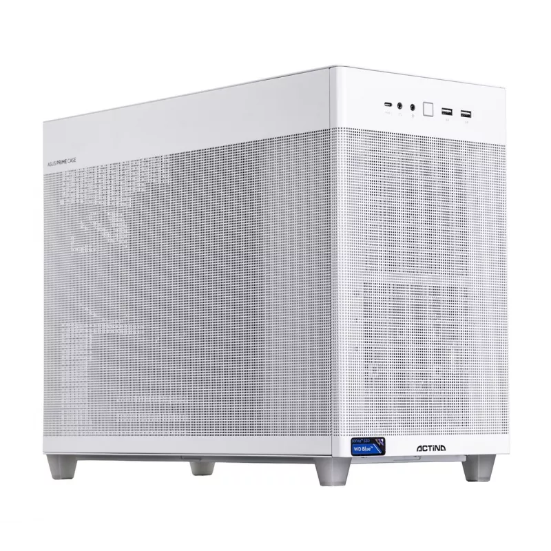 Actina PC AMD Ryzen 7 8700F 32 GB DDR5-SDRAM 1 TB SSD AMD Radeon RX 9070 XT Mini Tower White