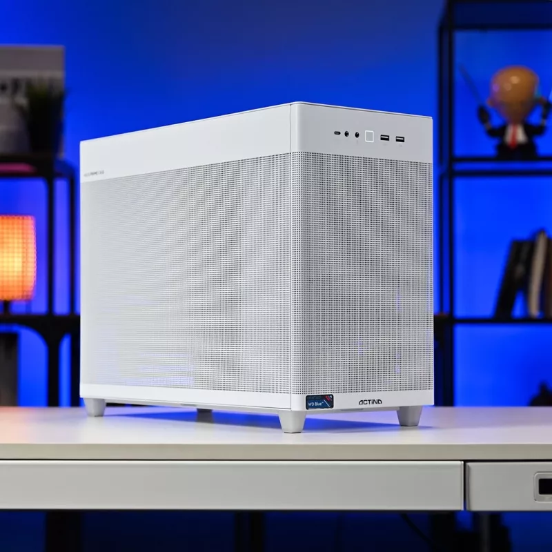 Actina PC AMD Ryzen 7 8700F 32 GB DDR5-SDRAM 1 TB SSD NVIDIA GeForce RTX 5060 Ti Mini Tower White