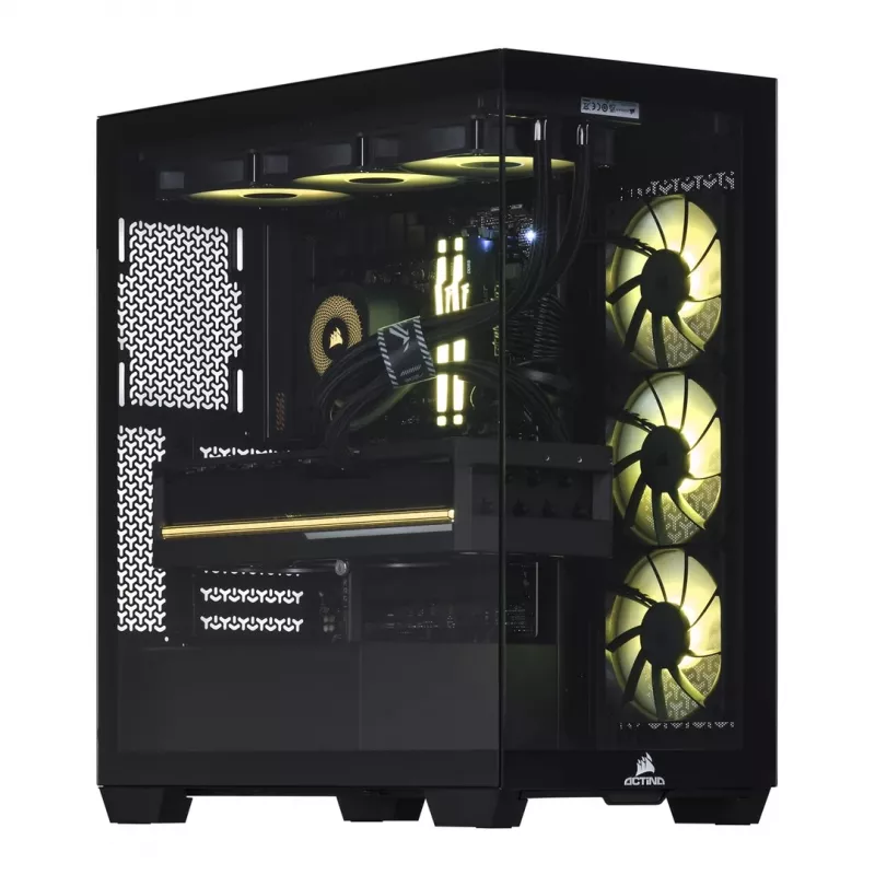 Actina PC AMD Ryzen 7 9800X3D 32 GB DDR5-SDRAM 2 TB SSD NVIDIA GeForce RTX 5080 Midi Tower Black