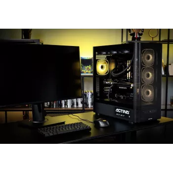 ACTINA PC AMD Ryzen 7 9850X3D 32 GB DDR5-SDRAM 2 TB SSD NVIDIA GeForce RTX 5090 Windows 11 Home Midi Tower Juoda