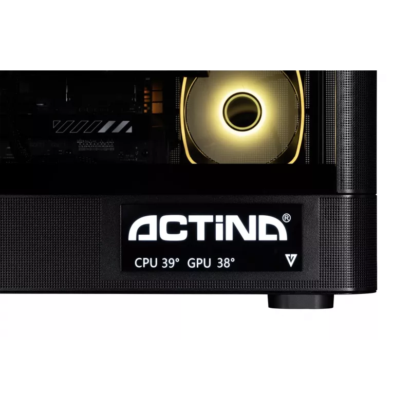 ACTINA PC AMD Ryzen 7 9850X3D 32 GB DDR5-SDRAM 2 TB SSD NVIDIA GeForce RTX 5090 Windows 11 Home Midi Tower Juoda