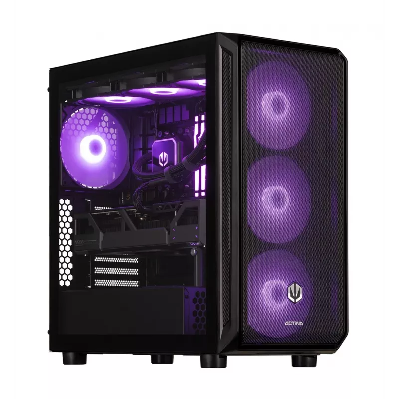 ACTINA PC AMD Ryzen 9 9900X 32 GB DDR5-SDRAM 2 TB SSD AMD Radeon RX 9070 XT Midi Tower Black