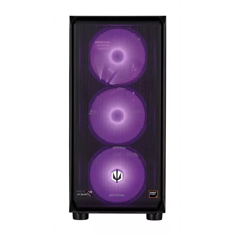 Actina PC AMD Ryzen 9 9900X 32 GB DDR5-SDRAM 2 TB SSD NVIDIA GeForce RTX 5070 Ti Midi Tower Black