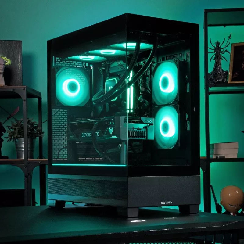 ACTINA PC Intel Core i5-14600KF 32 GB DDR5-SDRAM 1 TB SSD NVIDIA GeForce RTX 5060 Midi Tower Black