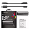 ADATA SE760 1 TB išorinis SSD USB 3.2 Gen 2 Type-C titano pilka
