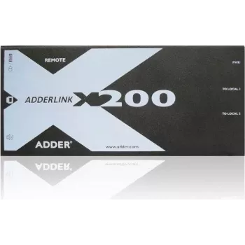 Adder X200-USB/P-IEC AdderLink X200 VGA USB KVM prailgintuvo rinkinys per CAT5/5e/6/7 iki 100m