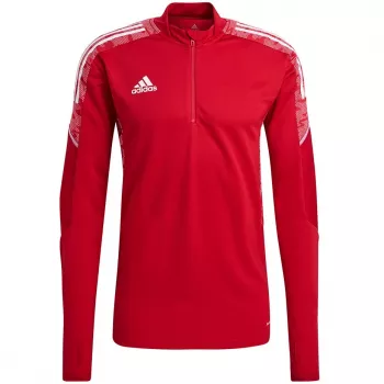 adidas Condivo 21 treniruočių viršus Primeblue raudonas GH7155 vyriškas megztinis
