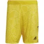 adidas Condivo 22 vyriški vartininko šortai geltoni HF0141 L