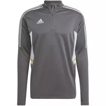 adidas Condivo 22 Training vyriškas megztinis 1/2 užtrauktuku Grey Five/White HD2312