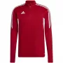 adidas Condivo 22 treniruočių vyriškas megztinis raudonas HB0007