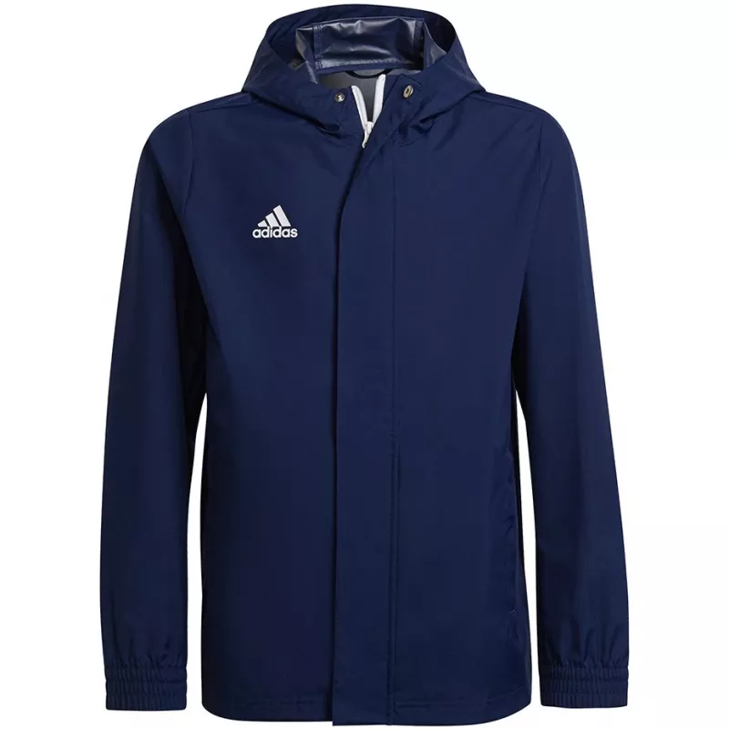 adidas Entrada 22 All Weather Striukė Navy Blue Jaunimo 116 cm