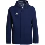 adidas Entrada 22 visų oro sąlygų švarkas tamsiai mėlynas IK4012