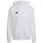adidas Entrada 22 Džemperis su gobtuvu baltas vyriškas vilnos džemperis HG6302 L