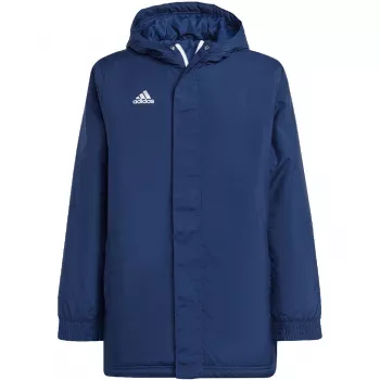 adidas Entrada 22 Stadium vaikiška striukė tamsiai mėlyna IB6079 152