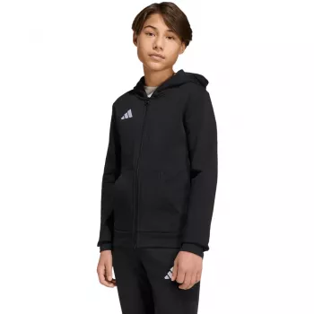 adidas Entrada 26 Užtraukiamas gobtuvas su užtrauktuku Vaikams Juoda 152cm