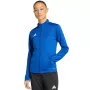 adidas Entrada 26 Moteriška striukė su užtrauktuku Mėlyna M
