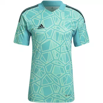 ADIDAS vyriški Condivo 22 vartininko marškinėliai trumpomis rankovėmis Team Green HB1618