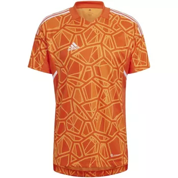 ADIDAS Vyriški Condivo 22 vartininko marškinėliai trumpomis rankovėmis Team Orange HB1621