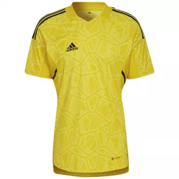 adidas Men's Condivo 22 Goalkeeper Jersey Short Sleeve Geltona HF0138