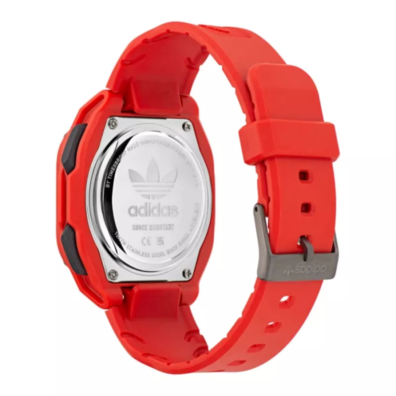 Adidas vyriškas skaitmeninis kvarcinis laikrodis AOST23063 (45 mm)