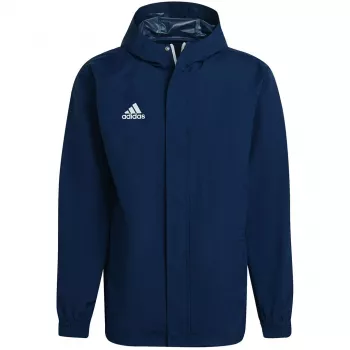 adidas vyriška Entrada 22 viso oro striukė tamsiai mėlyna IK4011