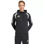 adidas vyriškas Tiro 26 League sportinis džemperis su pilnu užtrauktuku ir gobtuvu juodas 2XL