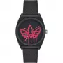 Adidas Originals Digital Two Unisex Digital Watch AOST22039 38mm Silver Stainless Steel Black Silicone
