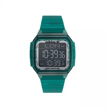 Adidas Project One vyriškas skaitmeninis kvarcinis laikrodis AOST22048 45mm juodas bio-derva