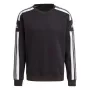 Adidas Squadra 21 Sweat Top GT6638 vyriški futbolo treniruočių megztiniai juodi M