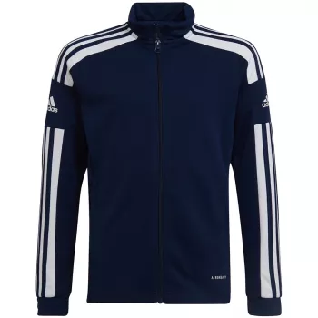 adidas Squadra 21 Treniruočių švarkas su užtrauktuku Tamsiai mėlyna HC6276 128cm Vaikams