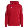 adidas Tiro 21 vyriškas sportinis gobtuvas Team Power Red / White GM7353