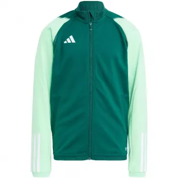adidas Tiro 23 Competition Treniruočių džemperis Vaikams Team Green HU1314