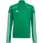 adidas Tiro 23 League treniruočių viršus vaikams Green IB8473 dydis 128cm