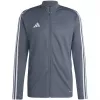 adidas Tiro 23 League Training Sportinė striukė Team Grey Four/Juoda 2XL