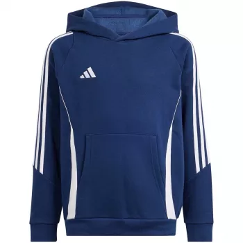 adidas Tiro 24 vaikiškas megztinis su gobtuvu, tamsiai mėlynas, 128 cm