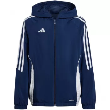 adidas Tiro 24 vaikų treniruočių striukė tamsiai mėlyna 128cm