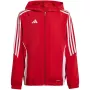 adidas Tiro 24 Kids Training Jacket Raudona/Balta 164cm