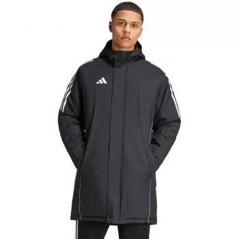 adidas Tiro 24 Stadium Parka vyriška striukė juoda-balta IJ7391 S