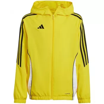 adidas Tiro 24 treniruočių striukė vaikams Solar Yellow/Black IM8795 128cm