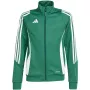 adidas Tiro 24 treniruočių megztinis vaikams, žalias, 164 cm dydis