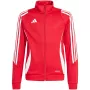 adidas Tiro 24 treniruočių megztinis vaikams raudonas IR7502 152cm