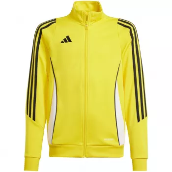 adidas Tiro 24 Treniruočių megztinis vaikams geltonas 152cm