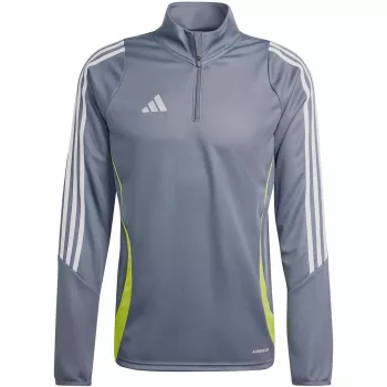 adidas Tiro 24 treniruočių viršus vidutinio pilkumo Heather XL