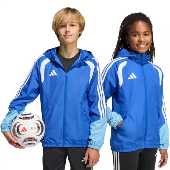 adidas Tiro 26 Competition visiems orams jaunimo striukė mėlyna 164cm