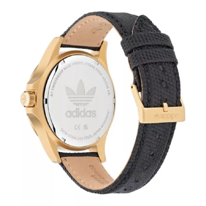 Adidas Unisex AOST22568 Digitalinis LCD laikrodis 38mm juodas silikonas