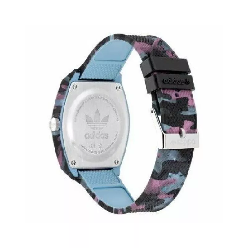 Adidas Unisex Digital Watch AOST22569 38mm Black Silicone