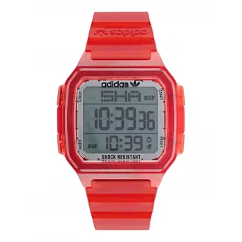 Adidas Women's Digital Quartz Watch AOST22051 38mm Black Silicone