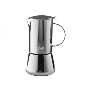 Adler AD 4417 Kavos malūnėlis, 150 W, 75 g, nerūdijantis plienas, sidabrinė/juoda