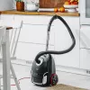 Adler AD 7054 belaidis dulkių siurblys be maišelio, 2200 W, su HEPA filtru, 1,5 L dulkių talpa, teleskopinis metalinis vamzdis, juoda/sidabrinė