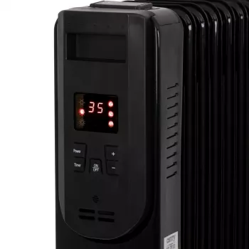 Camry CR 7814 aliejinis radiatorius su nuotolinio valdymo pultu, 2500 W, 13 briaunų, juodas